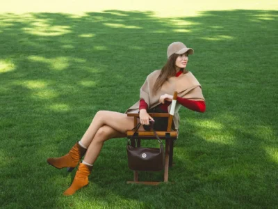 Női velúr bokacsizma